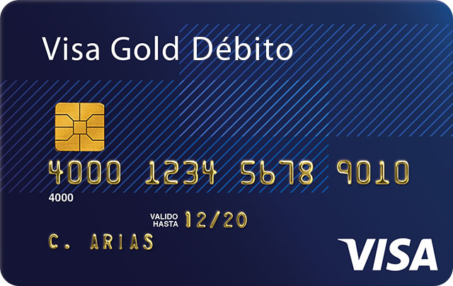 Tarjetas De Débito Visa Gold Visa 4389